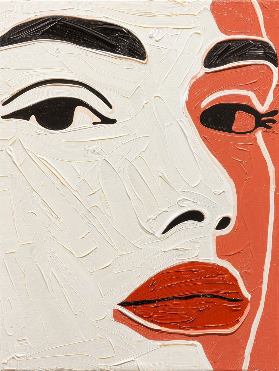 Minimalist Modern Portraiture Study - Image 4