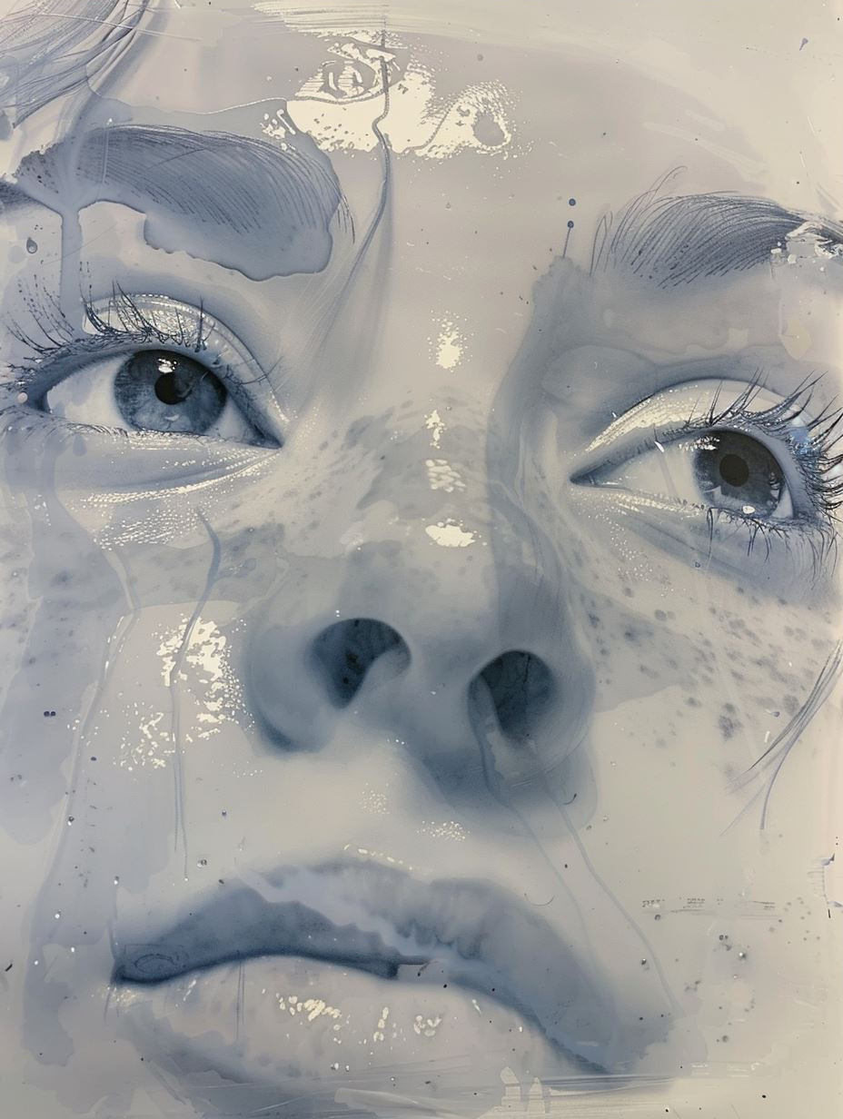 Ethereal Fluidity of Dreaming Faces - Image 3
