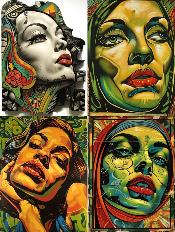 Vibrant Visions of Modern Feminine Art