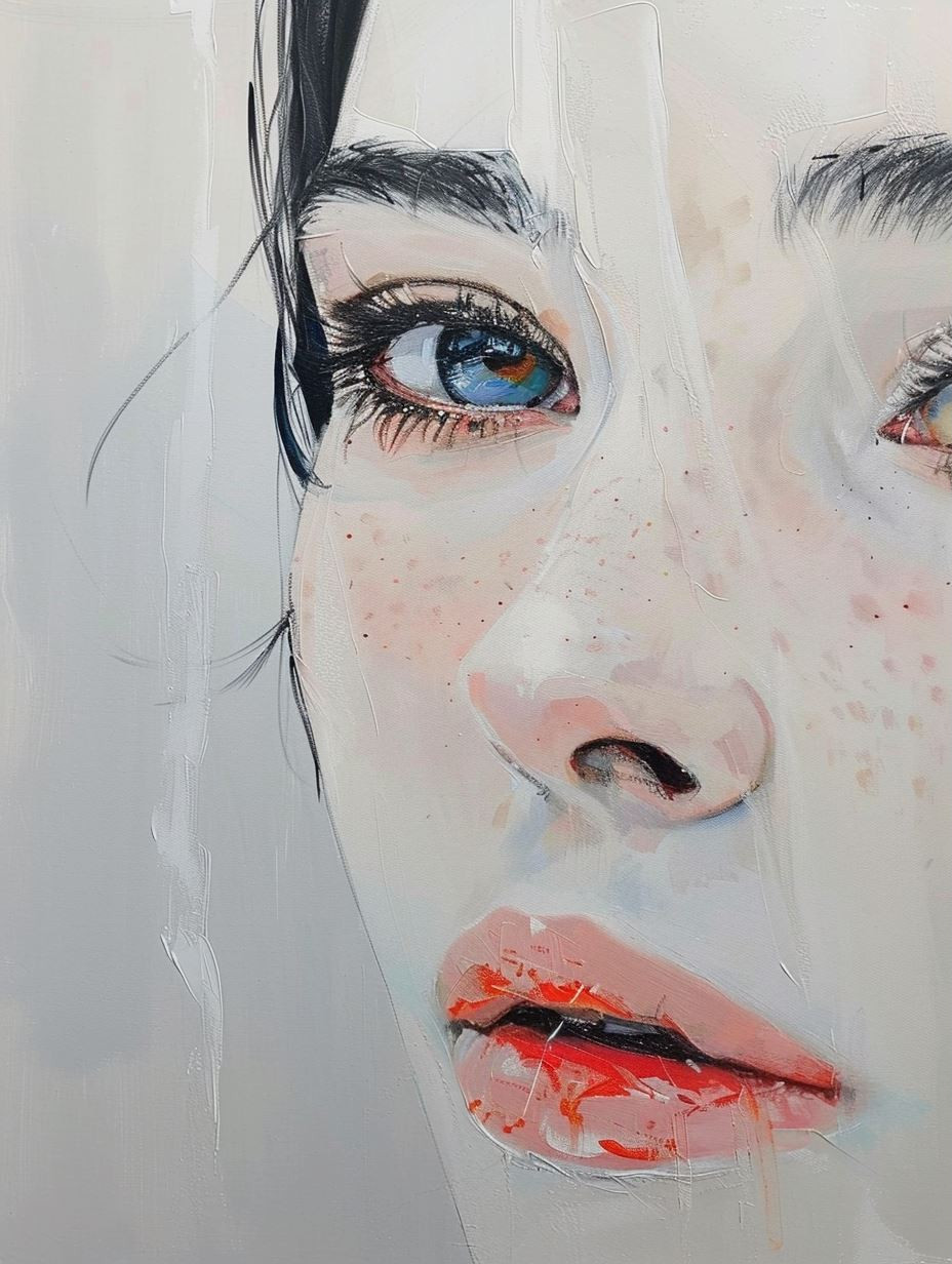 Ethereal Oil Gaze - Image 1