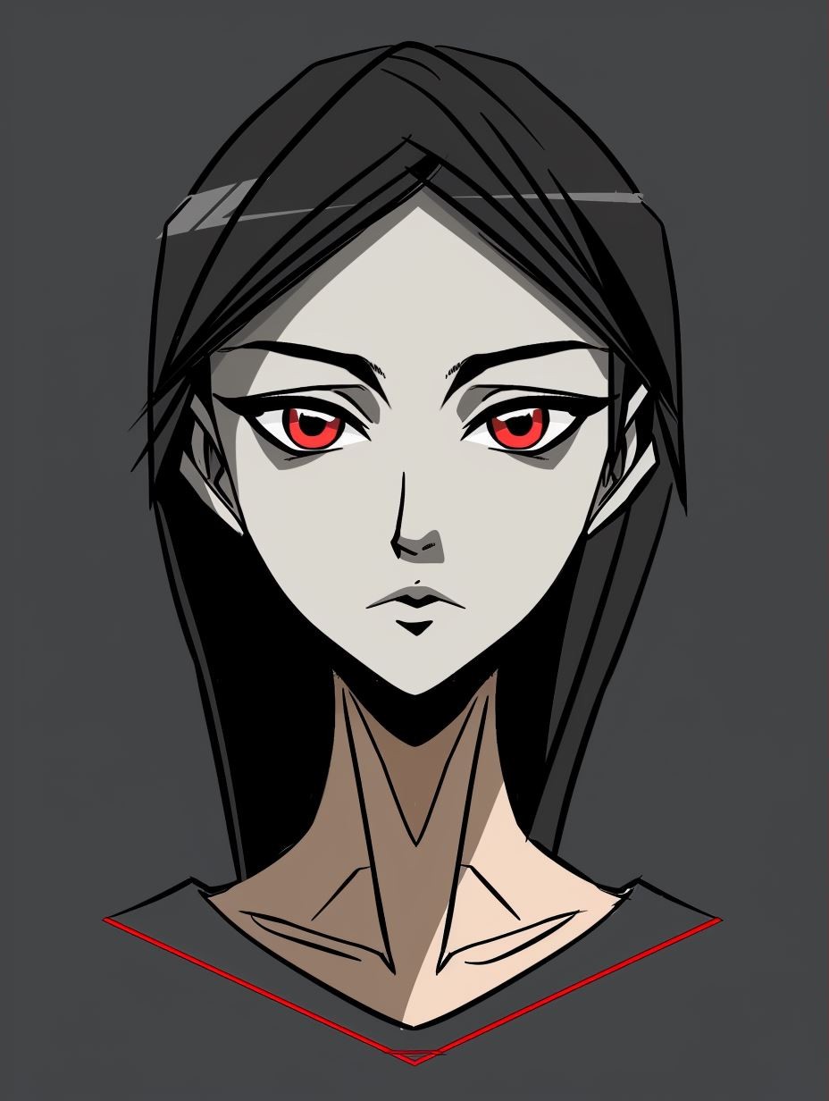 Crimson Gaze Noir Anime - Image 1