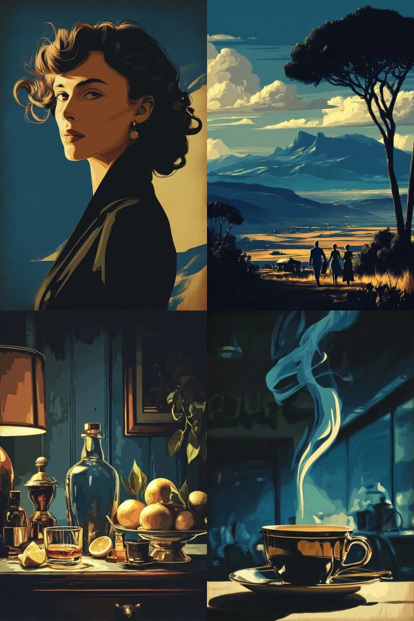 Vintage Noir Elegance