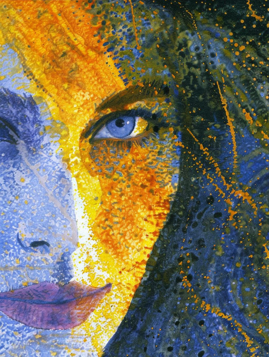 Dual Contrast Ethereal Portrait - Image 3