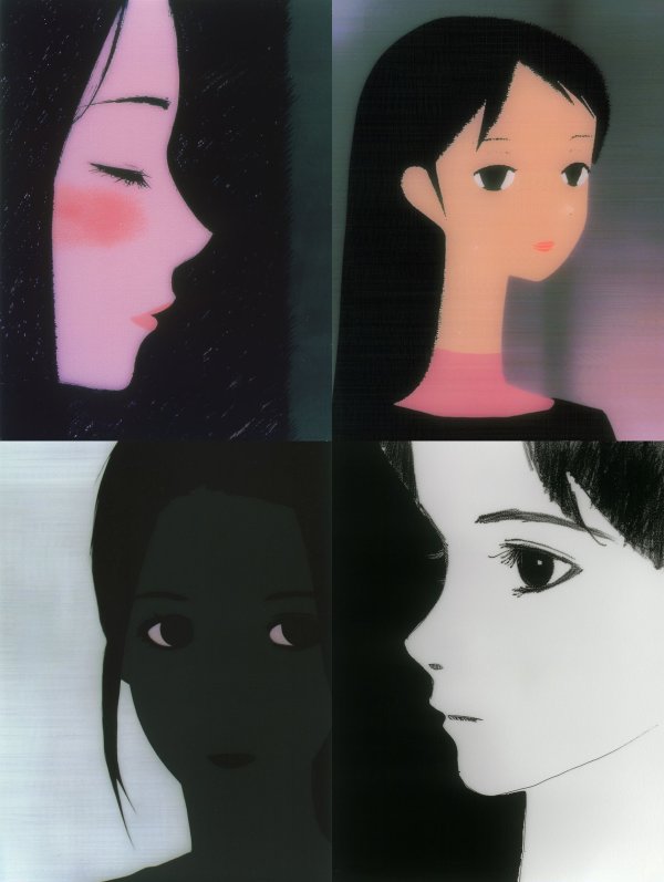 Minimalist Anime Portrait Study