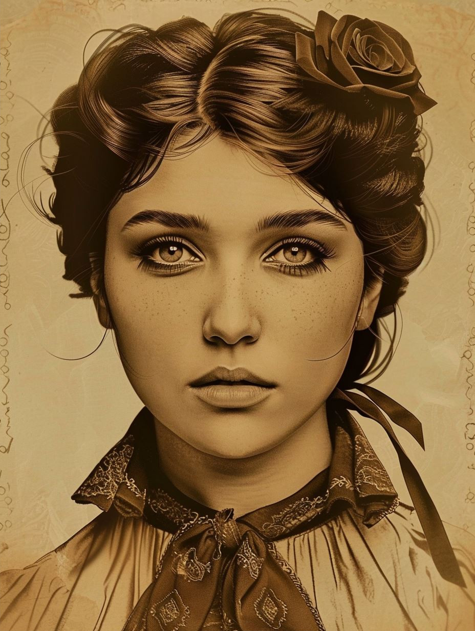 Vintage Sepia Portrait Collection - Image 2