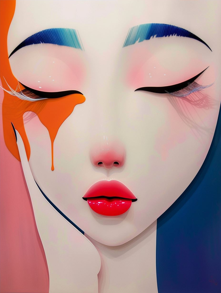 Ethereal Neon Portrait Studies - Image 4