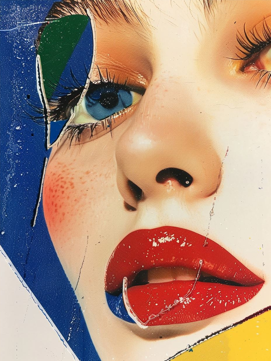 Azure Pop Portrait - Image 4