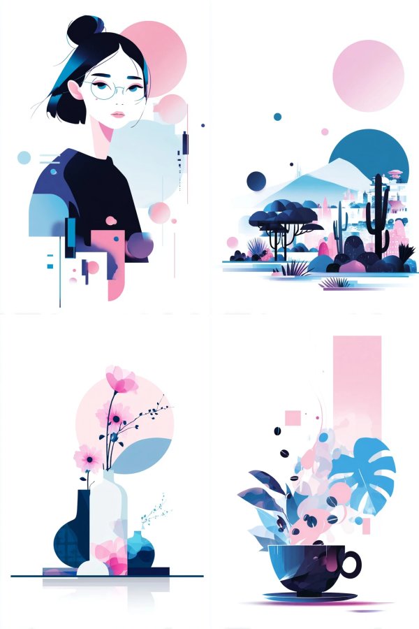 Neon Pastel Fusion