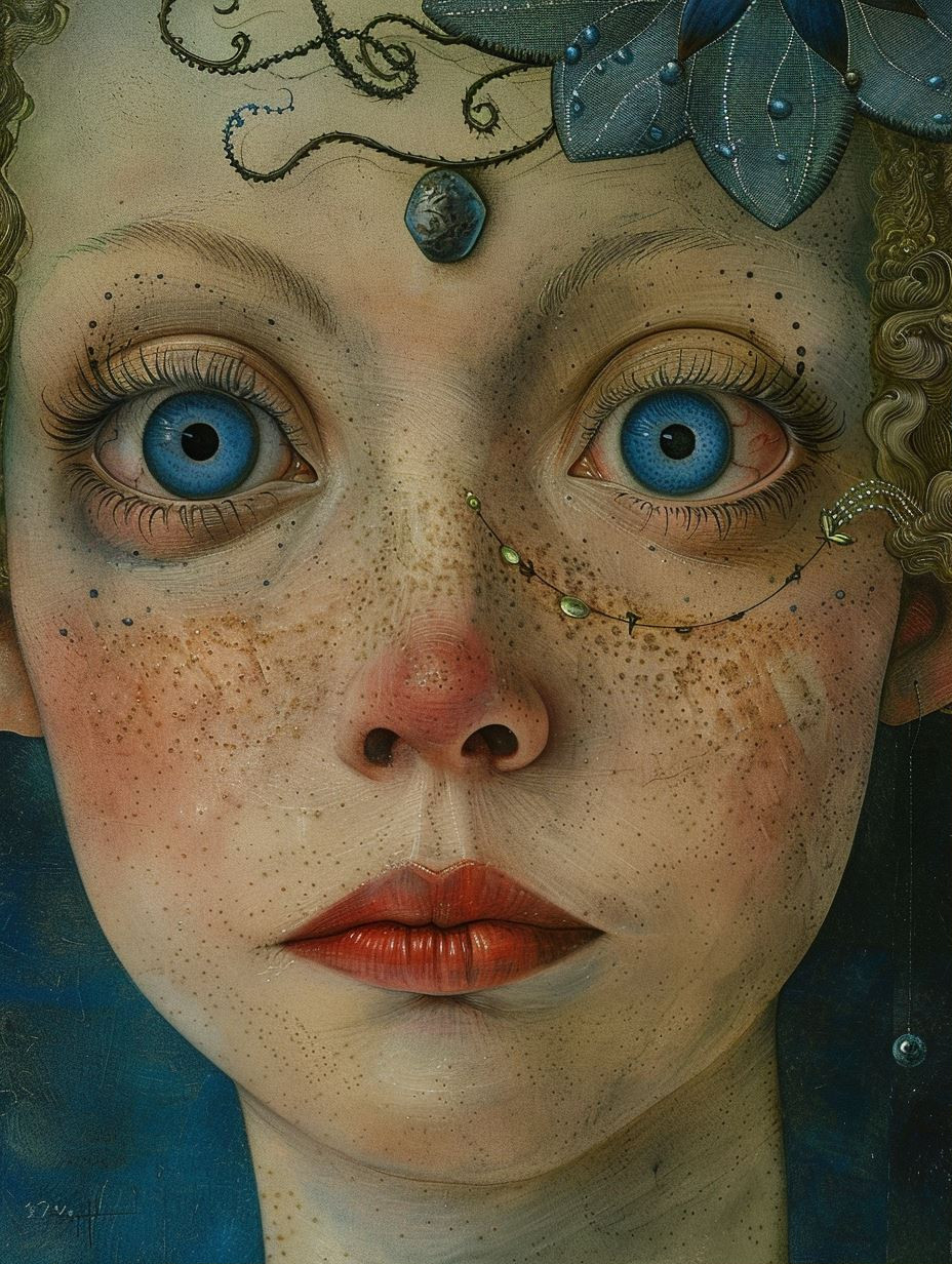 Ethereal Gaze of the Forest - Image 1