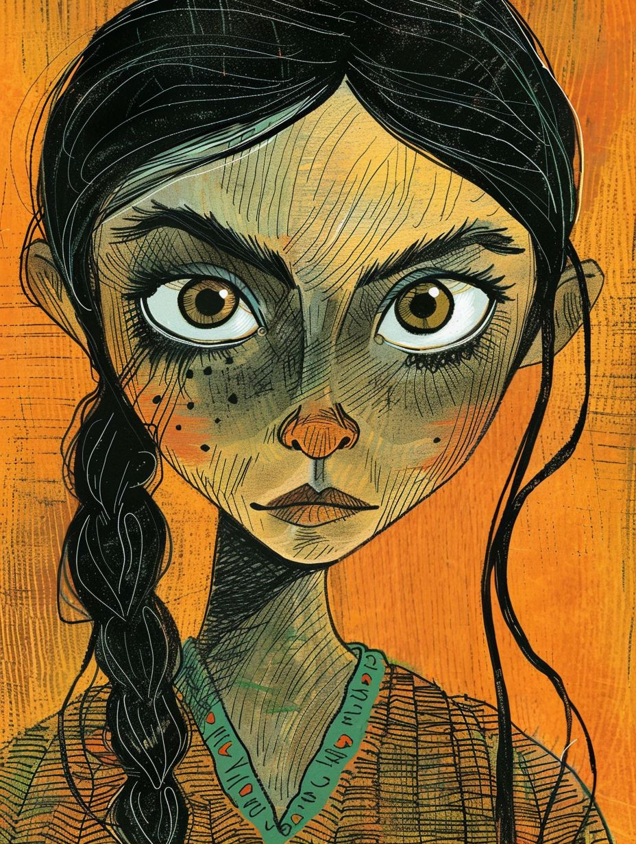 Melancholic Portraits in Ochre - Image 2