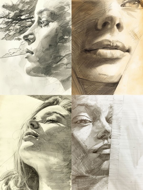 Whispers of Graphite: A Portrait Study