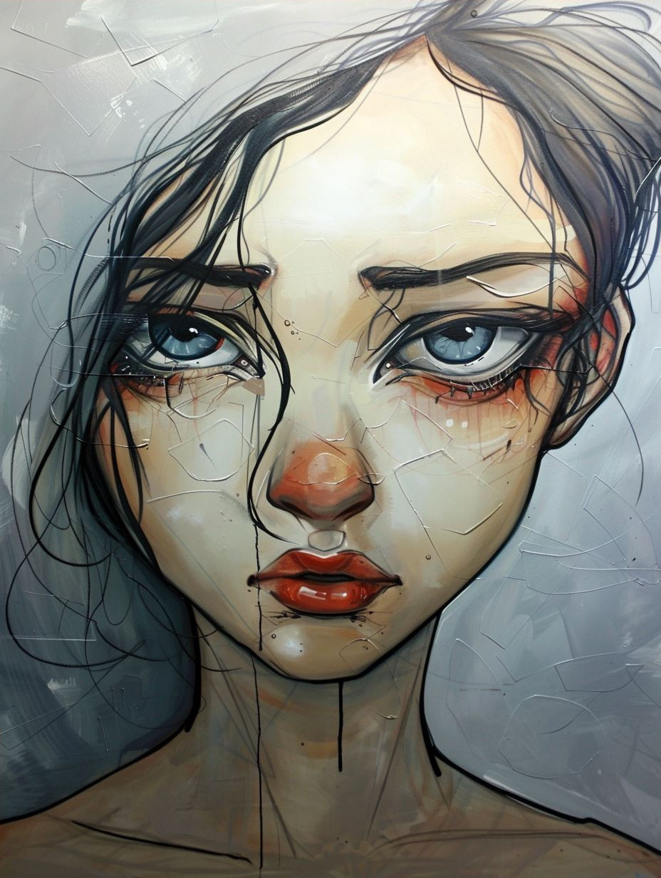 Emotional Portraits of Stylized Girls - Image 4