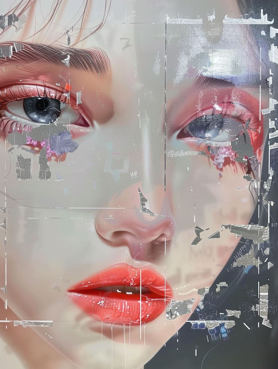 Fragmented Ethereal Digital Portraits - Image 3