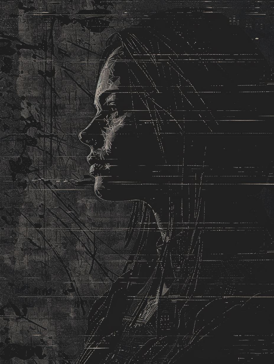 Dark Cinematic Charcoal Portraits - Image 3