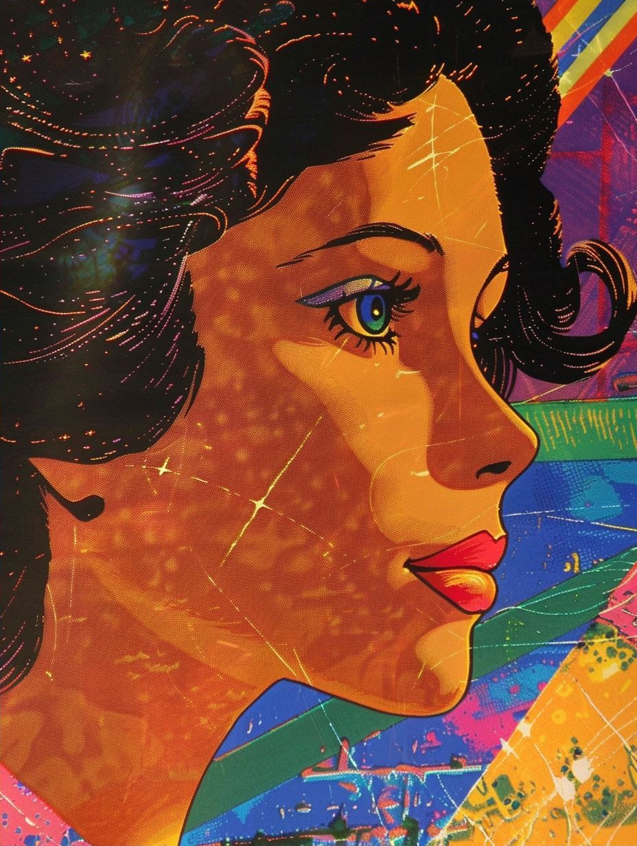Neon Visions: A Pop Art Collage - Image 2