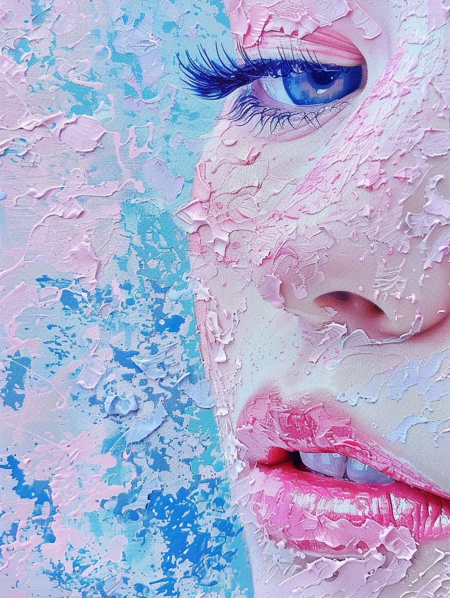 Pastel Impasto Dreams - Image 4