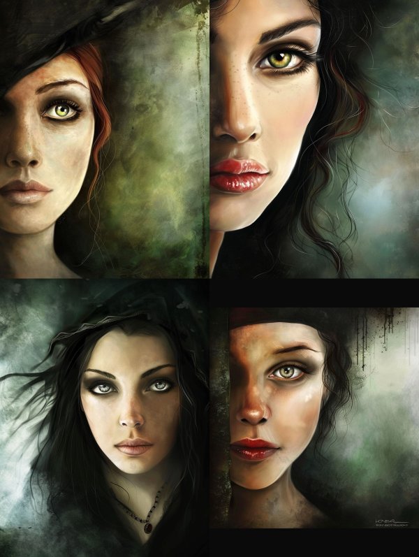 Mystic Shadows Ethereal Portraits