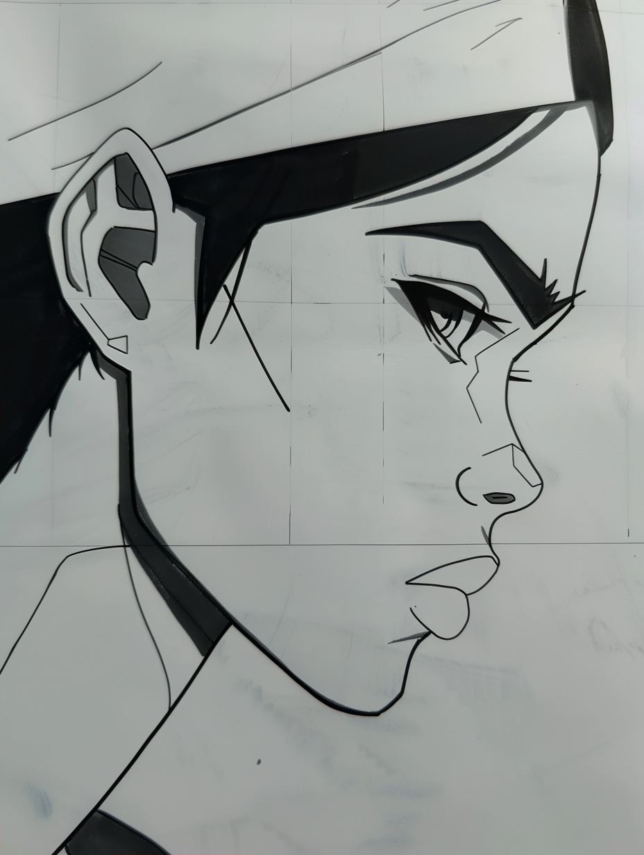 Noir Cyberpunk Comic Art Style - Image 2