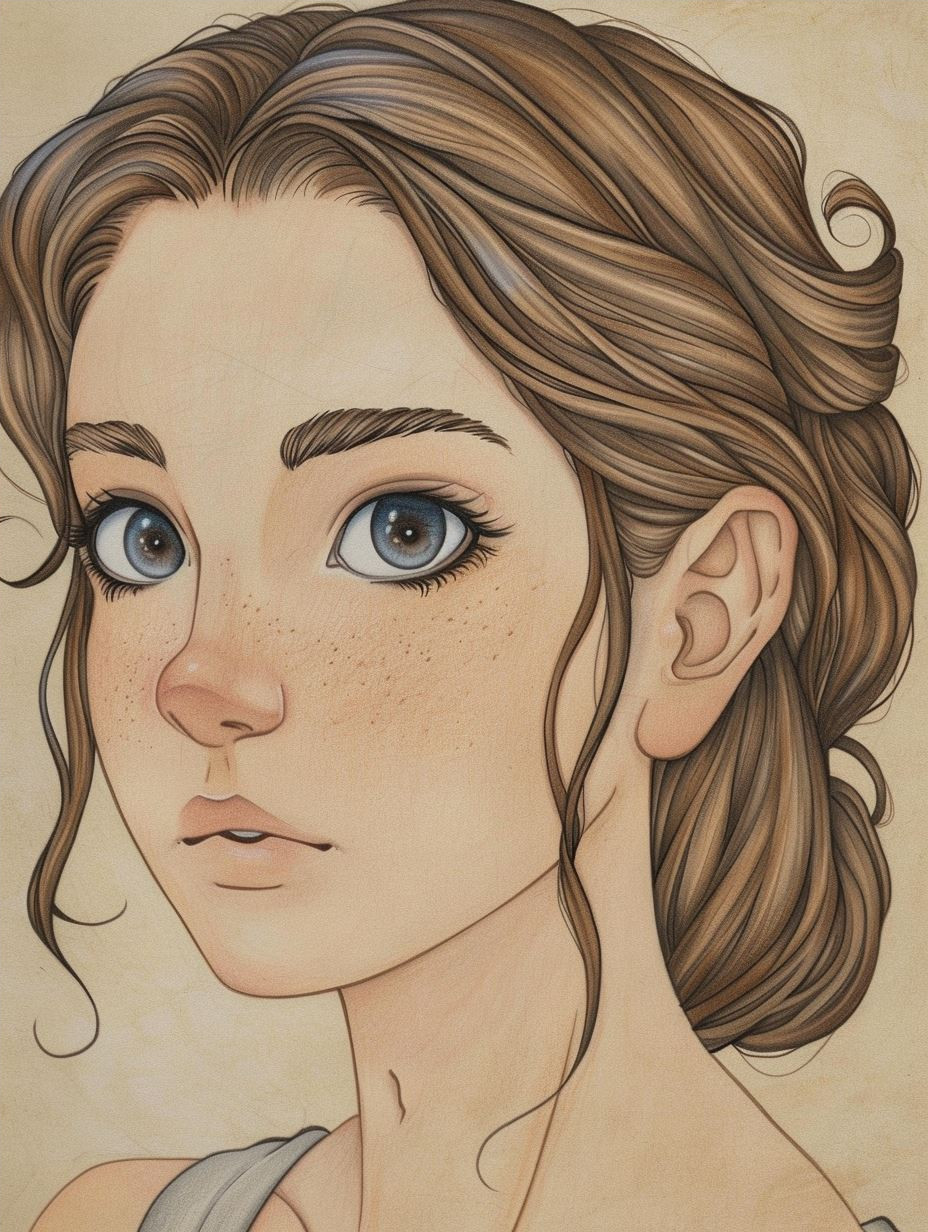 Soft Pencil Portrait - Image 4