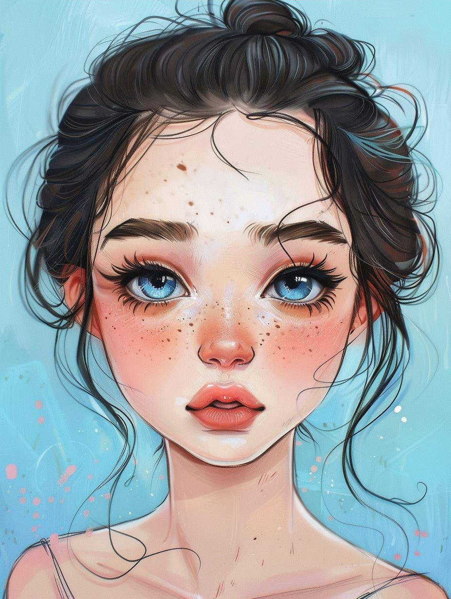 Ethereal Dewy Digital Portraits - Image 3
