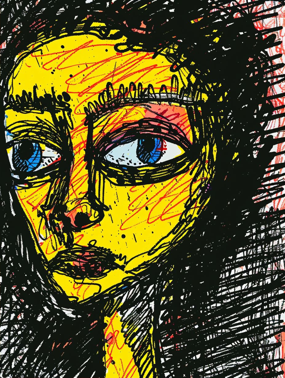 Faces of Emotion in Bold Ink - Image 2