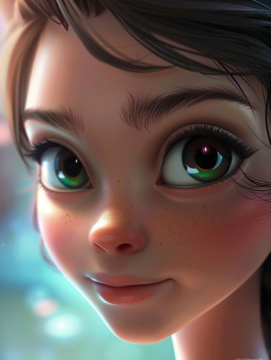 Whimsical Portraits of Ethereal Girls - Image 1
