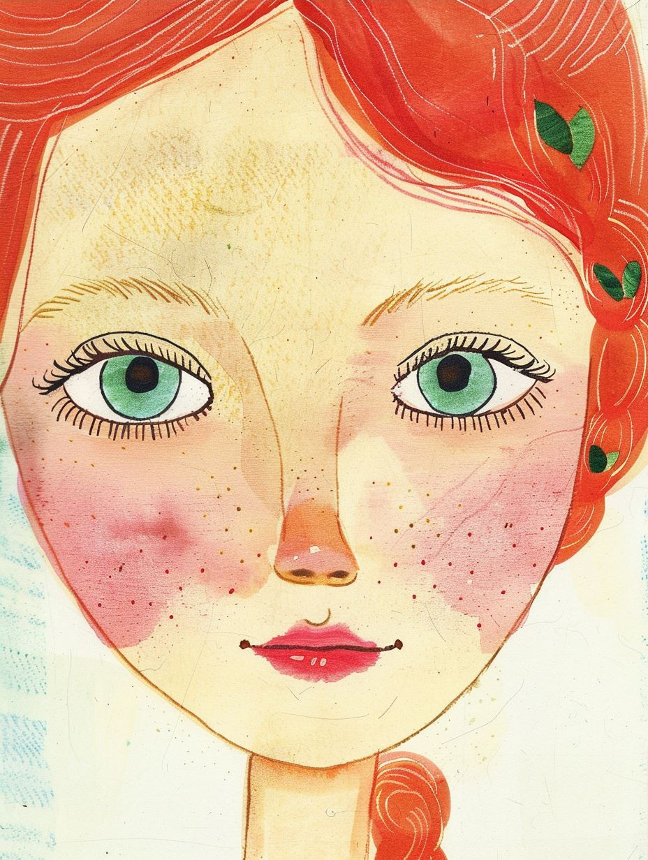 Soft Watercolor Portrait Studies - Image 3