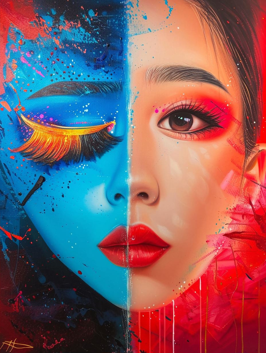 Vibrant Surrealist Digital Portraits - Image 2