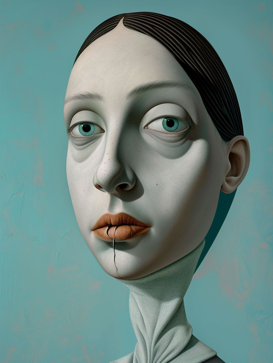 Surreal Ethereal Porcelain Portraits - Image 4