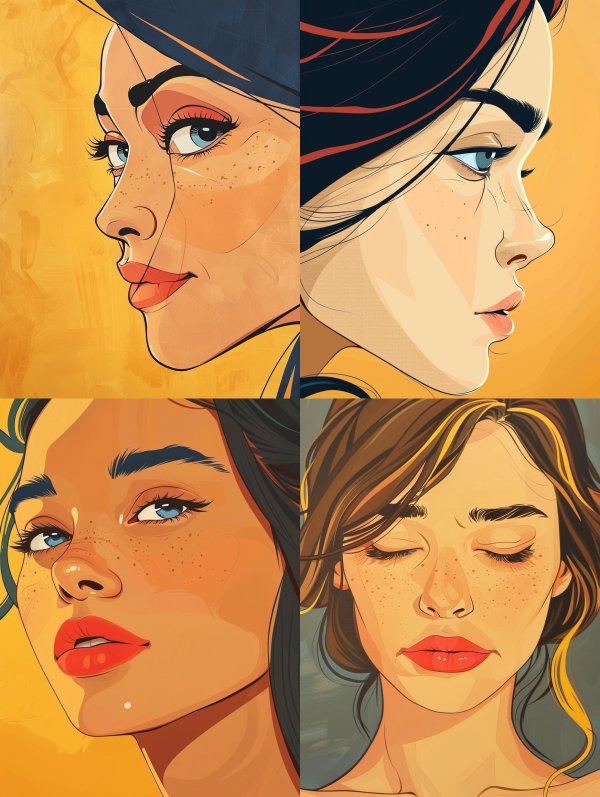 Modern Stylized Female Portraiture