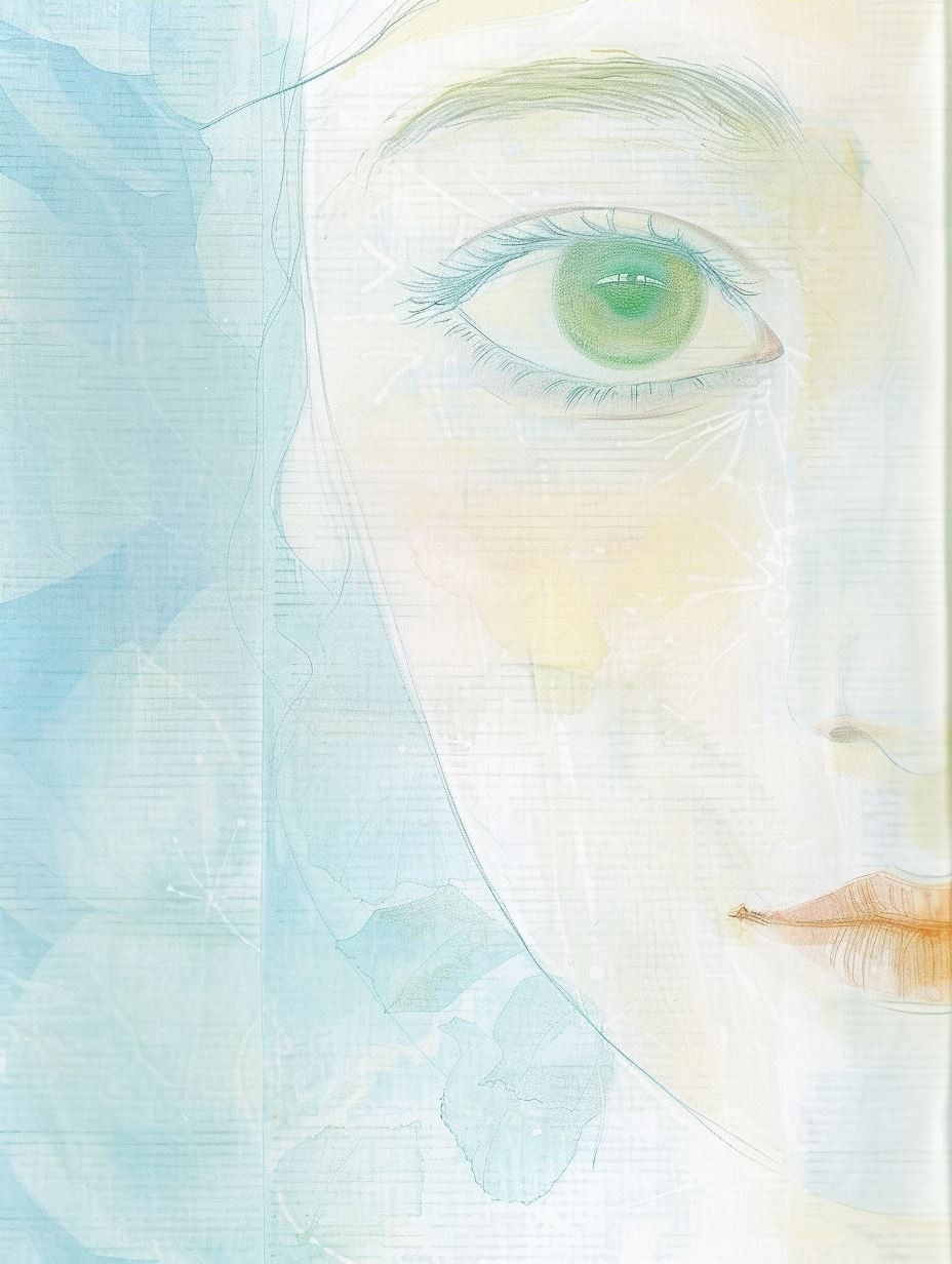 Ethereal Visions in Blue and Gold - Image 4