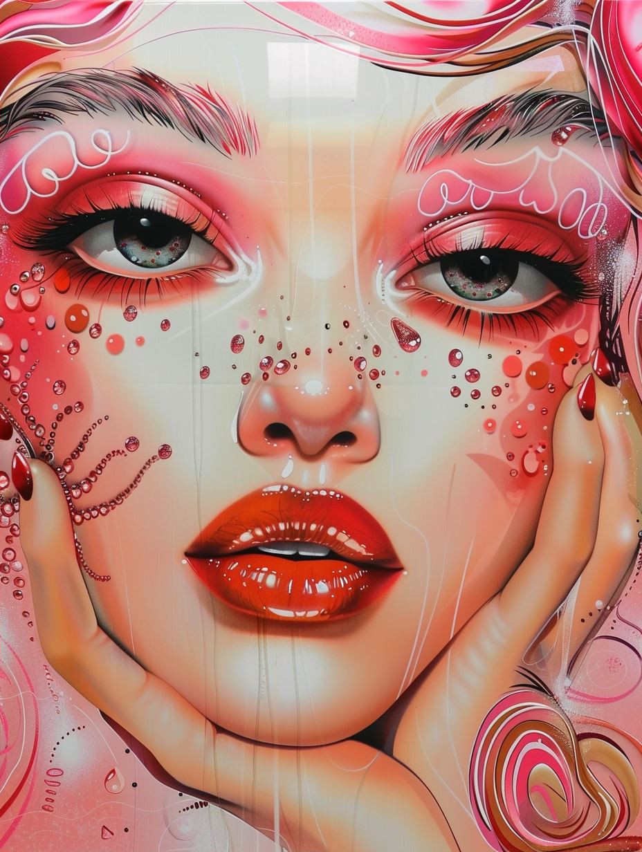 Surreal Ethereal Portrait Art - Image 2
