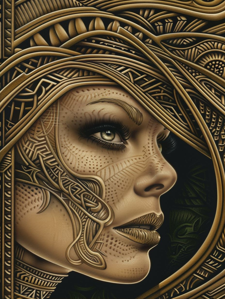 Ethereal Portraits of Ancient Elegance - Image 2