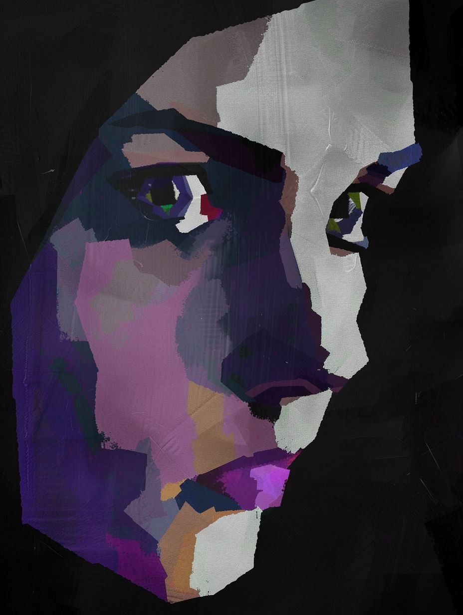 Neon Prism Portrait Studies - Image 3