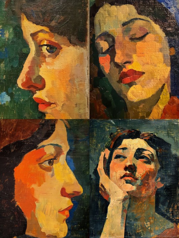 Four Faces of Silent Emotion
