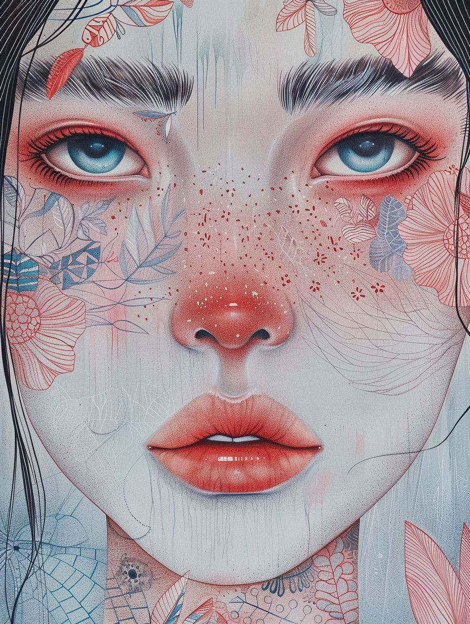 Ethereal Portraits of Floral Dreams - Image 1