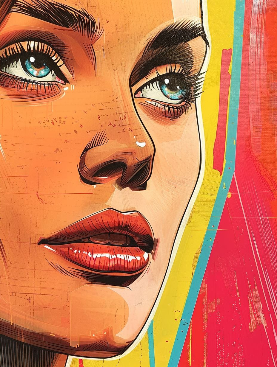 Vibrant Fragments of Modern Beauty - Image 2
