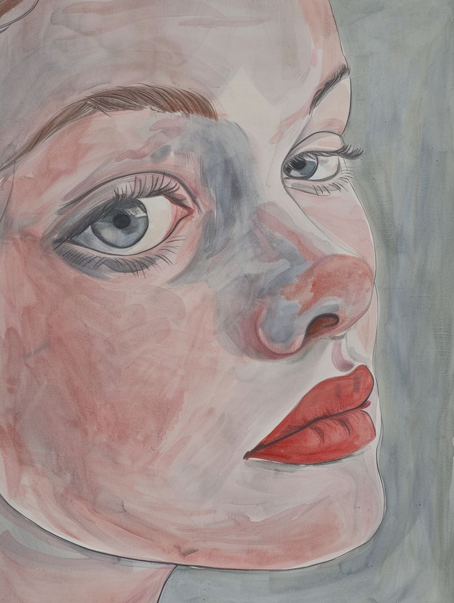 Whispers of the Soul Watercolor Portraits - Image 4