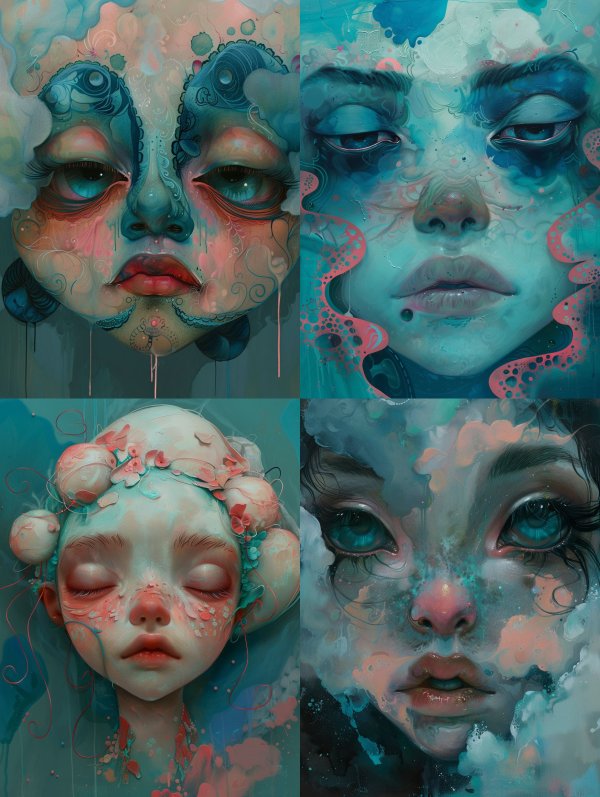 Surreal Ethereal Dream Portrait