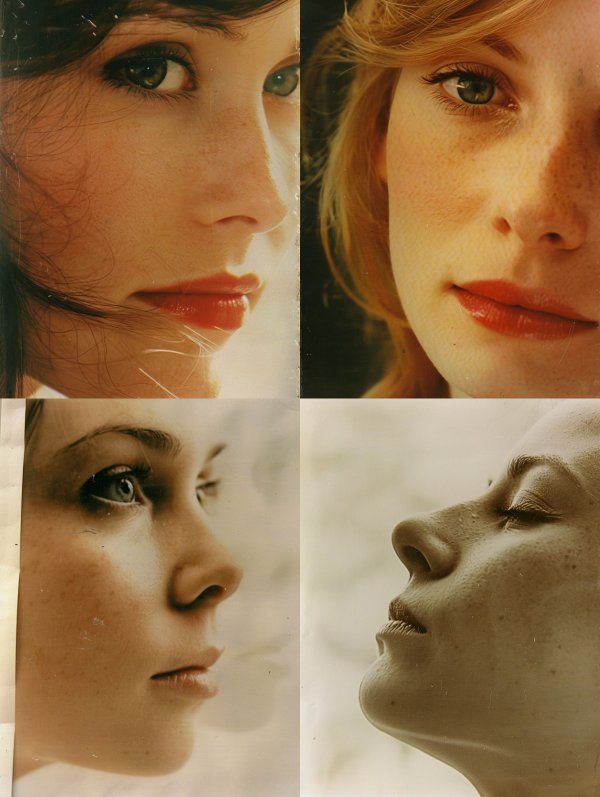 Vintage Cinematic Female Portraits