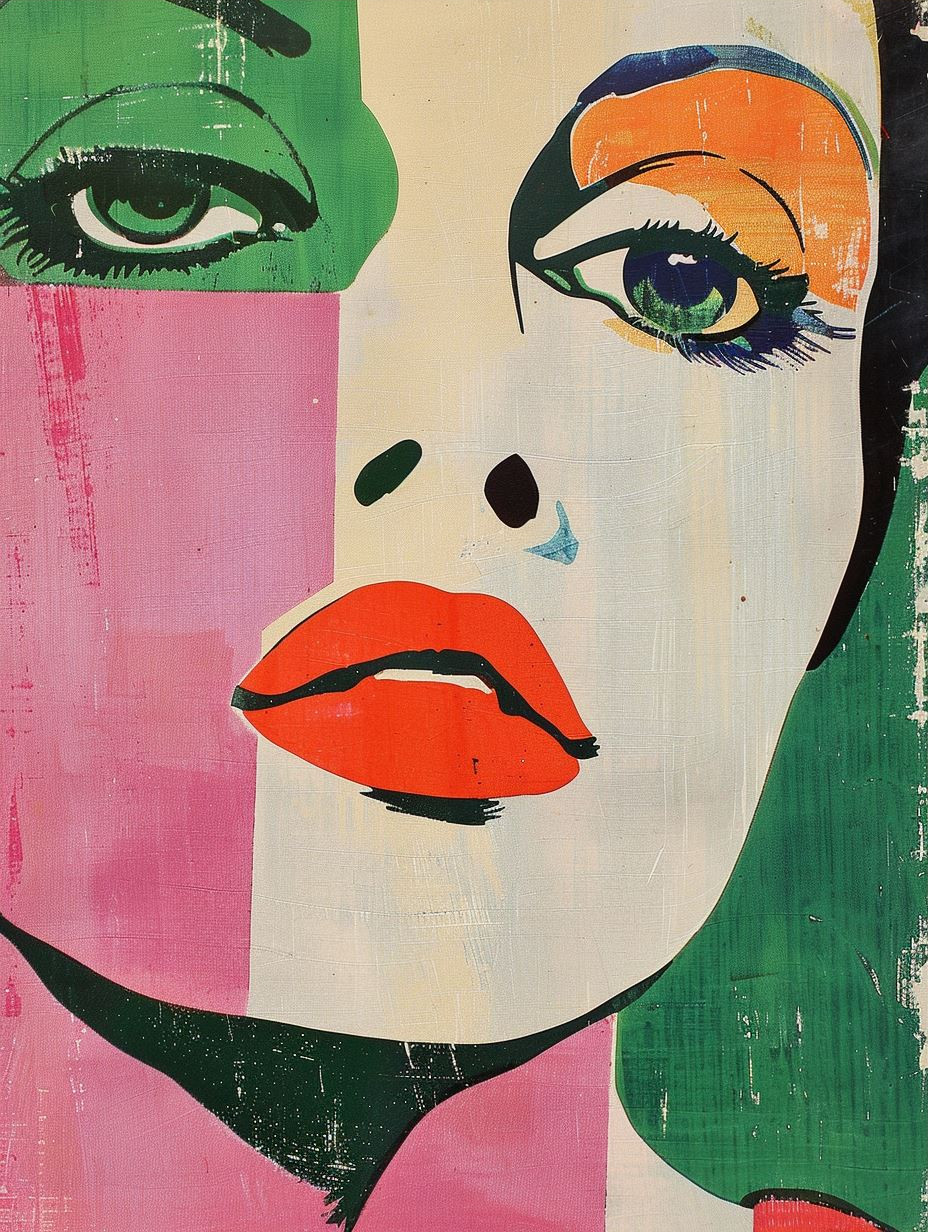 Abstract Prism Portraiture Study - Image 3