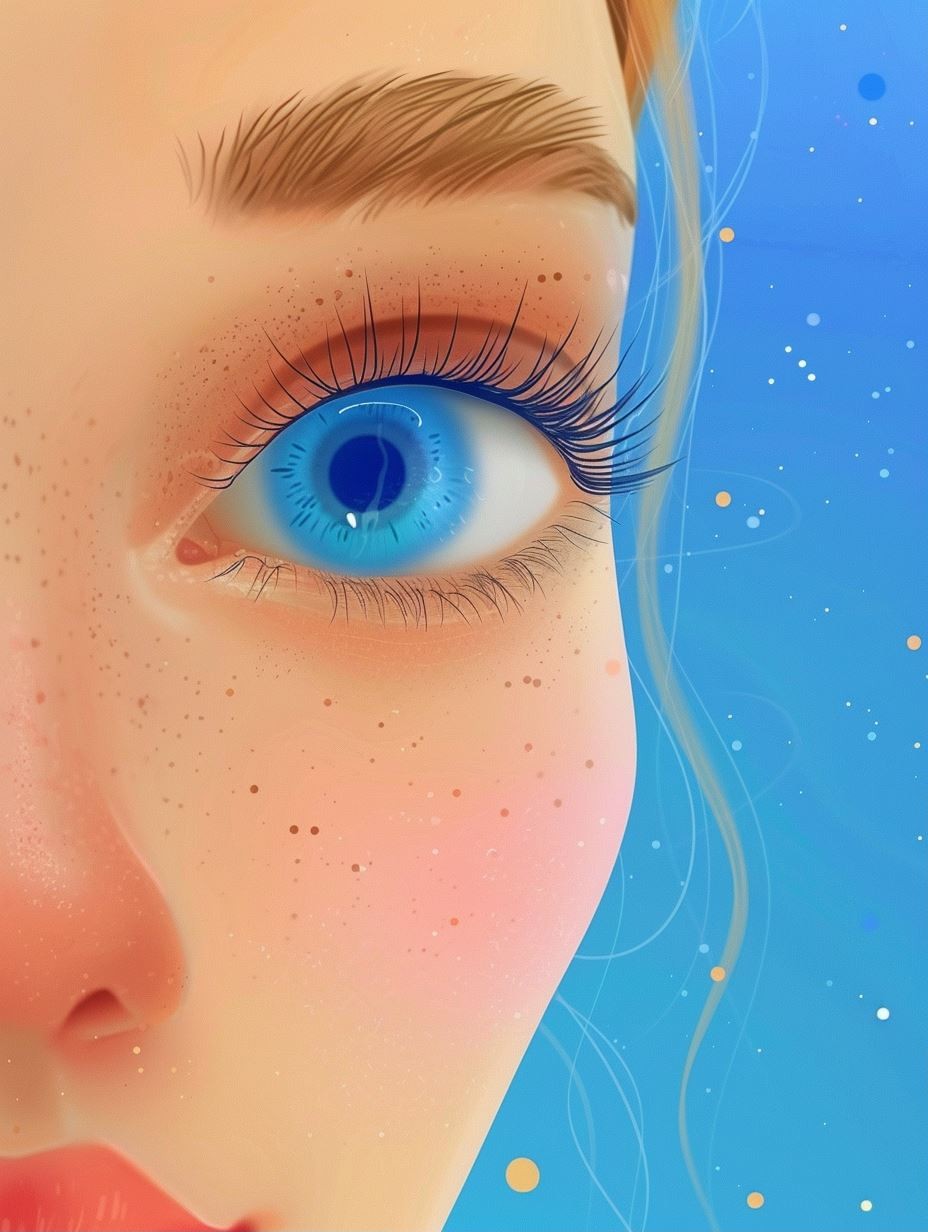 Azure Gaze Dream 2 - Image 1