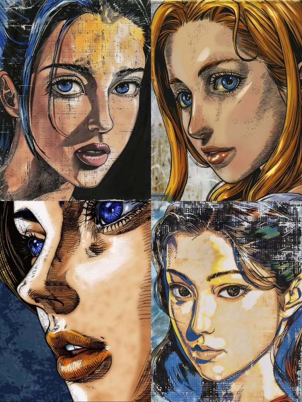 Vibrant Visions of Feminine Grace