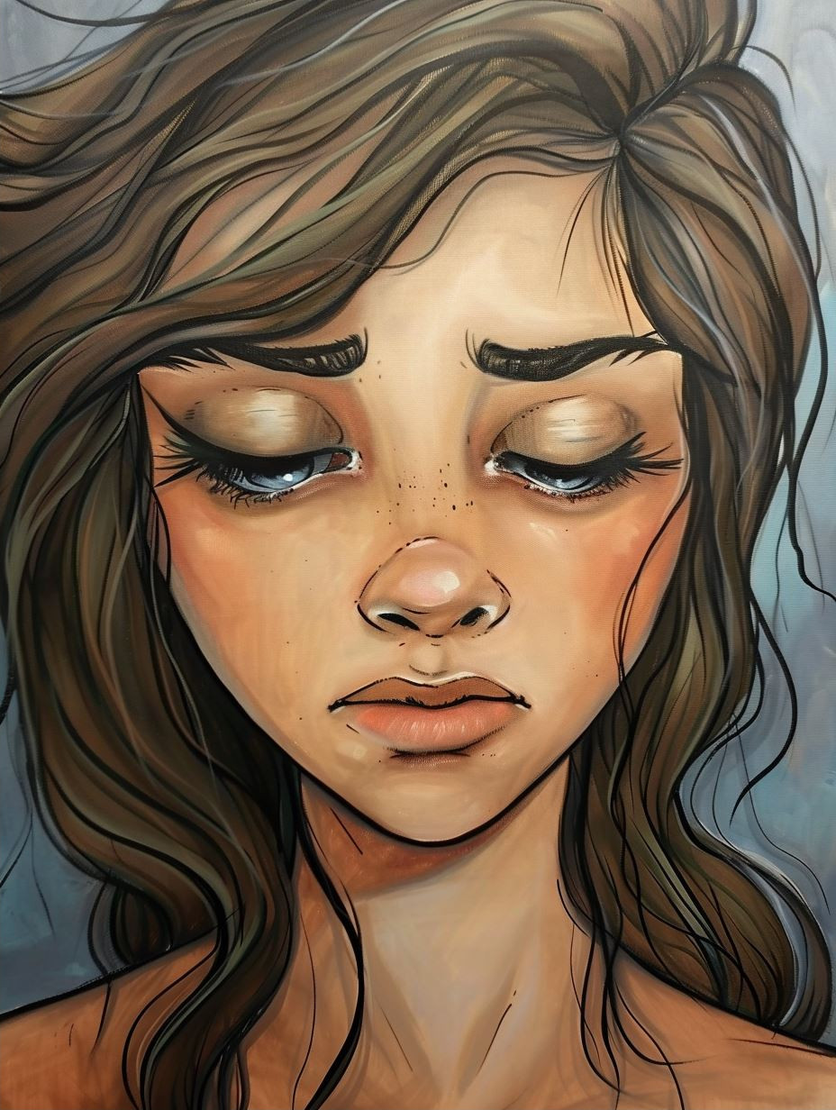 Emotional Portraits of Stylized Girls - Image 2