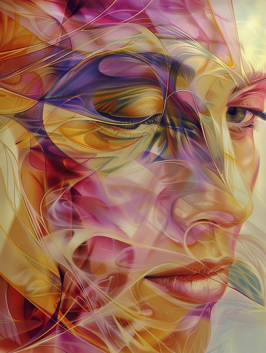 Ethereal Swirls of Human Emotion - Image 2