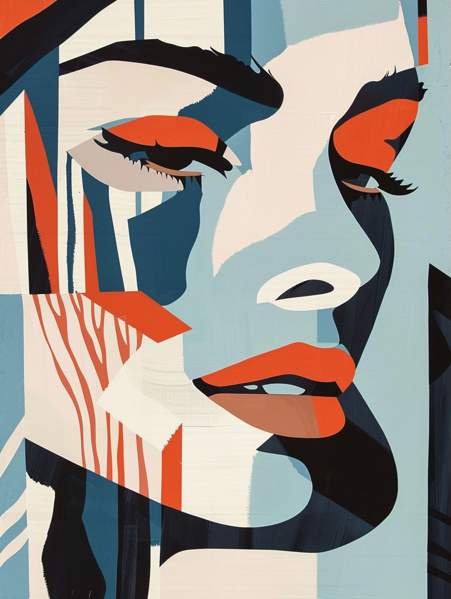 Geometric Visions of Feminine Beauty - Image 3