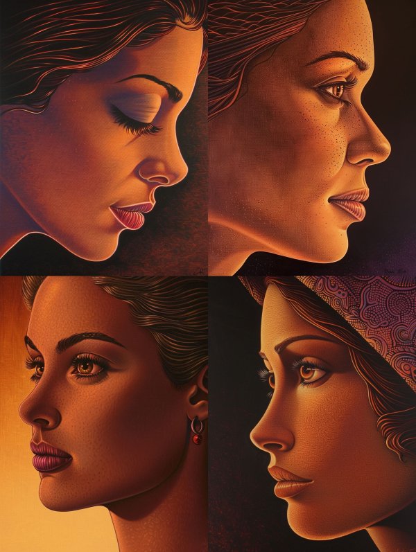 Ethereal Glow of Silent Reflection
