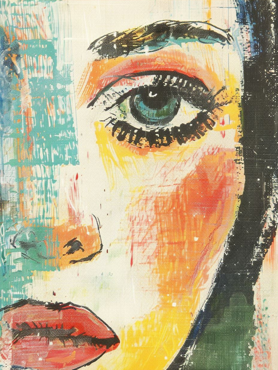 Fragmented Portraits in Vivid Color - Image 3
