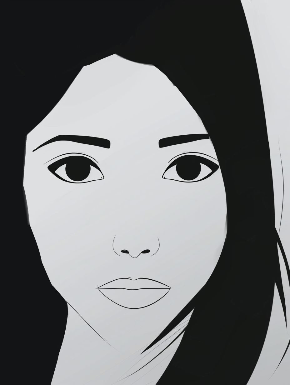 Minimalist Digital Portrait Studies - Image 1