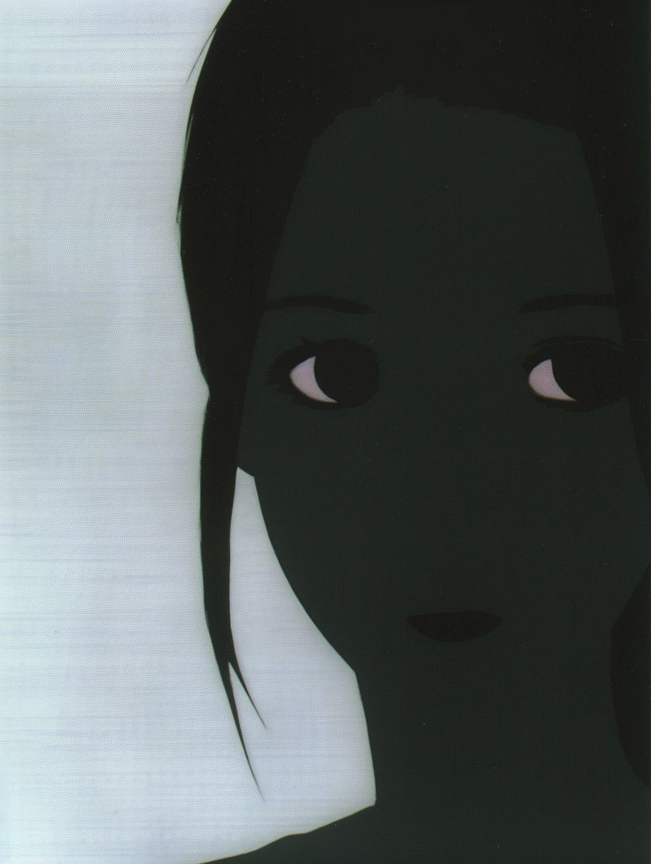 Minimalist Anime Portrait Study - Image 3